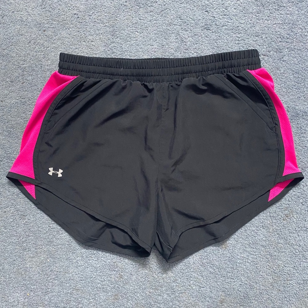 UA Breast Cancer Awareness Running Shorts